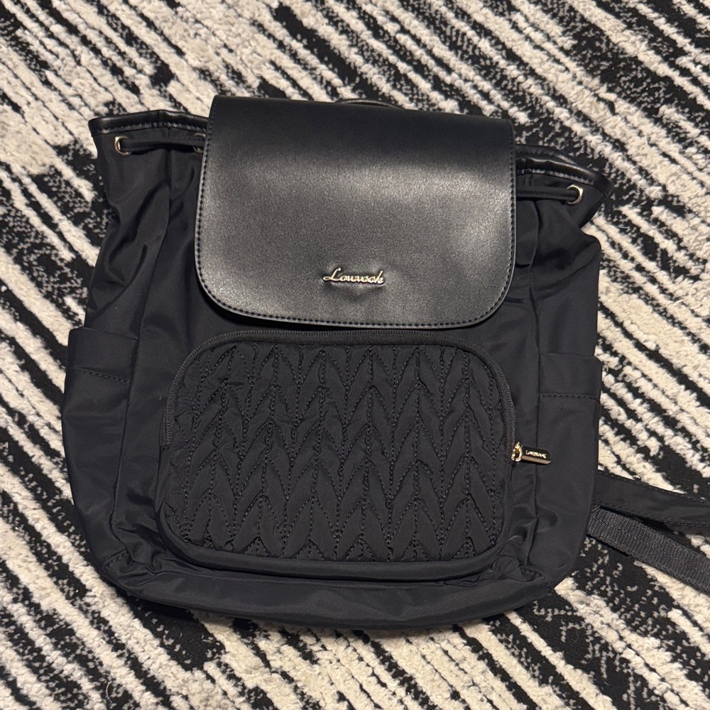 Black womens backpack